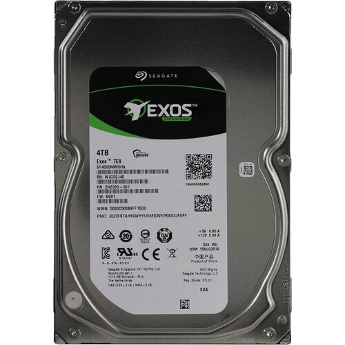 Жесткий диск Seagate Exos 7E8 (ранее Enterprise Capacity 3.5) ST4000NM003A