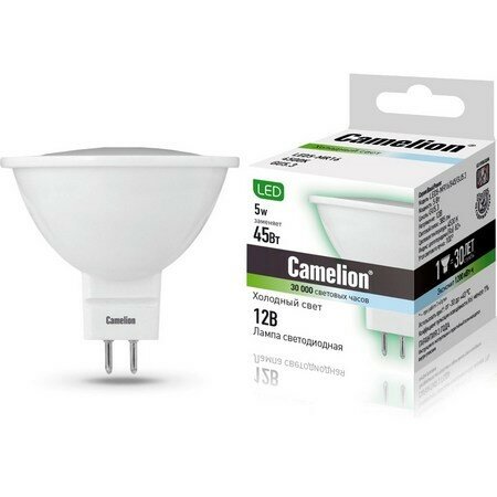   Camelion LED5-MR16/845/GU5.3 5 4500K BL1