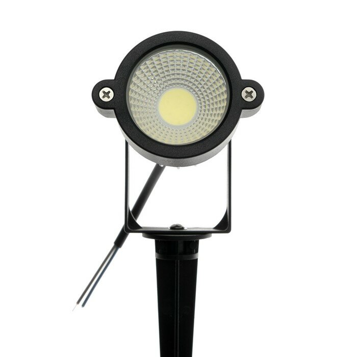 Светильник светодиодный грунтовый 5 Вт, 450 Лм, IP65, 6500 К, 220 В - фотография № 5