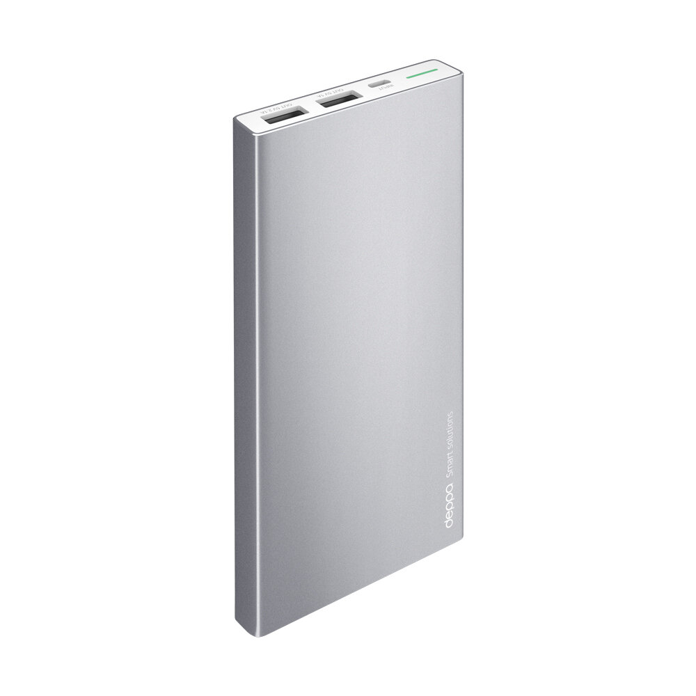 Внешний АКБ Deppa NRG Alum 10000 mAh, 2.1A