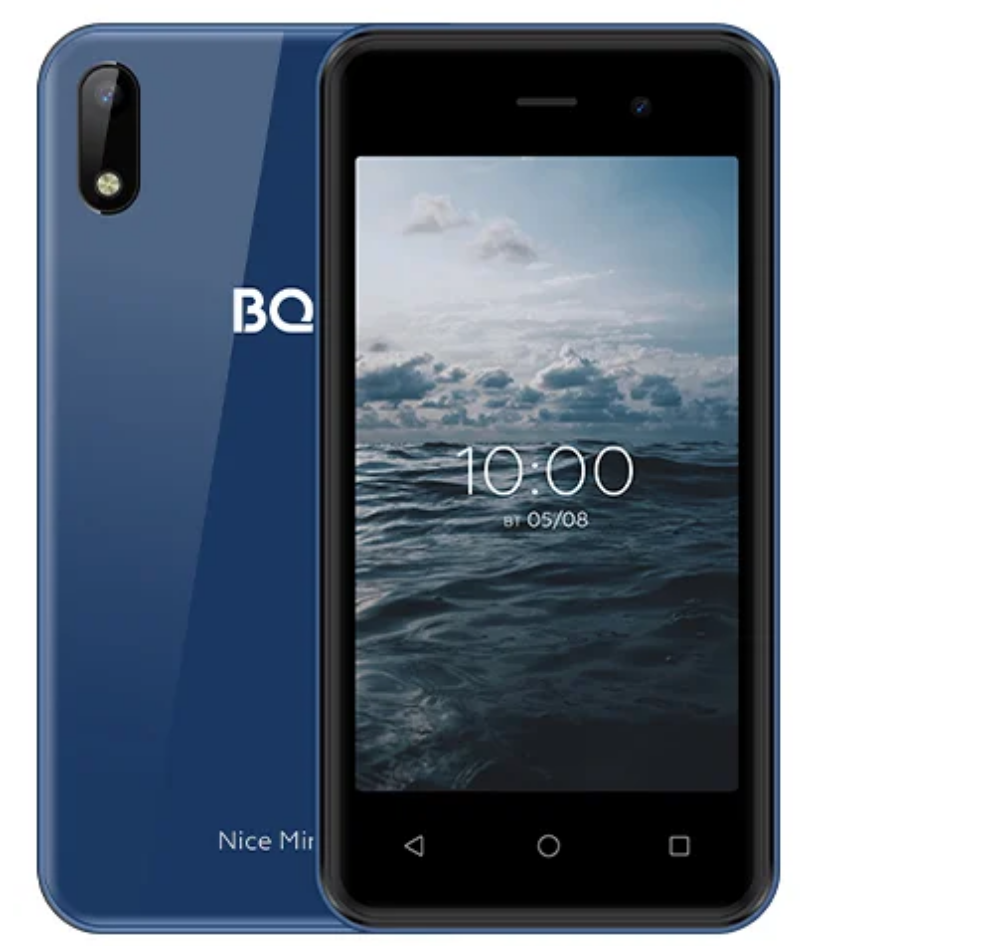 Смартфон BQ 4030G Nice Mini 1/16 ГБ, micro SIM+nano SIM, синий