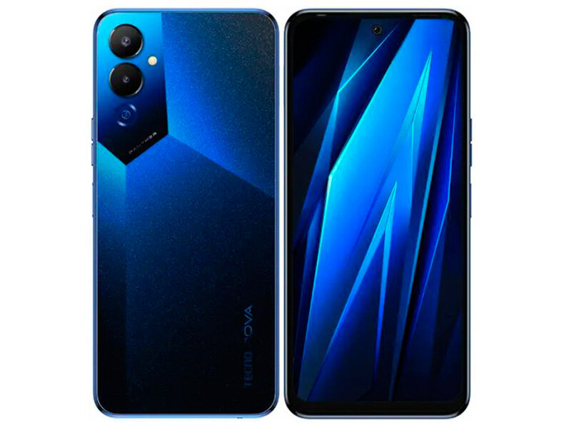 Сотовый телефон Tecno Pova 4 8/128Gb LG7n Cryoilite Blue