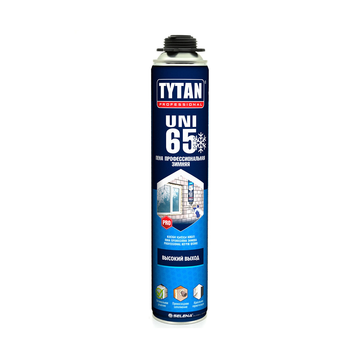 Монтажная пена Tytan 65 UNI 750 мл зимняя
