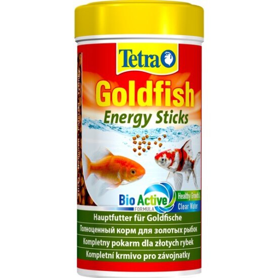 Палочки для всех холодноводных и золотых рыбок TETRA Goldfish Energy Sticks 250 мл