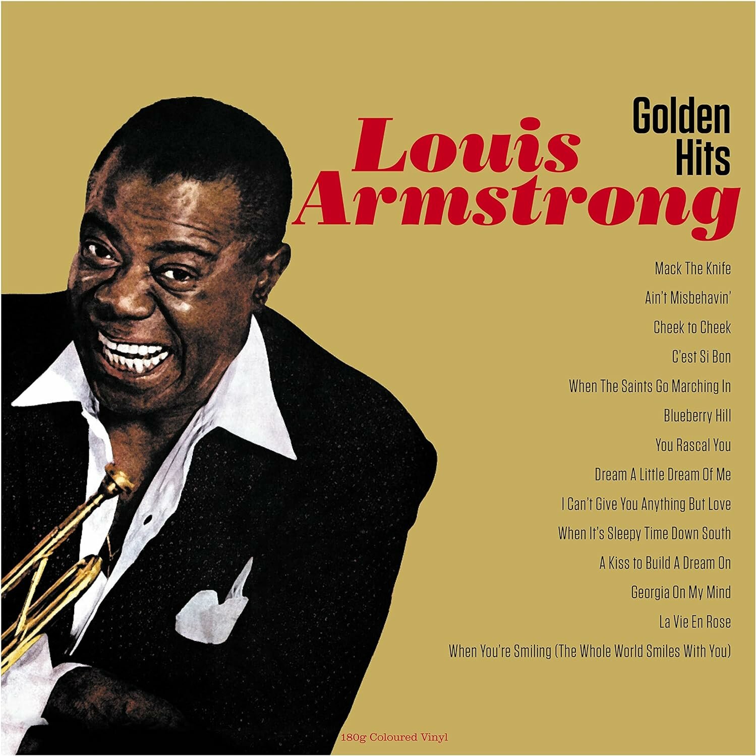 Louis Armstrong Golden Hits Red Vinyl (LP) NotNowMusic
