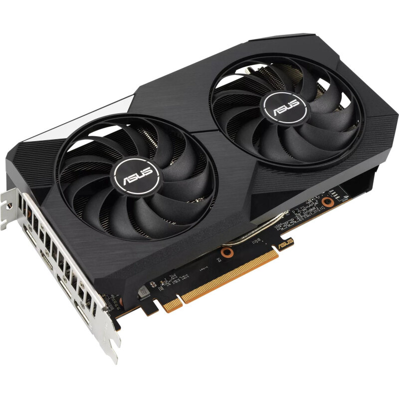 Видеокарта ASUS DUAL-RX6600-8G 8GB GDDR6 128bit HDMI 3xDP