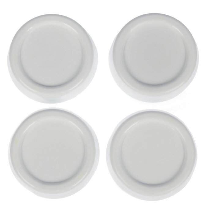 Libra Plast Набор подставок антивибрационных 4 шт цвет белый