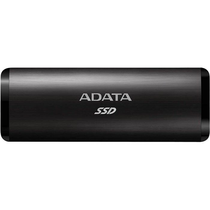 A-data SSD 512GB SE760, External, USB 3.2 Type-C, черный ASE760-512GU32G2-CBK