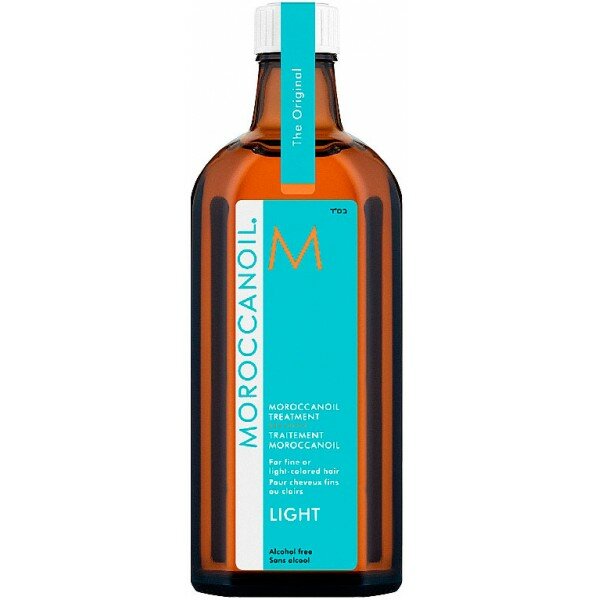 Moroccanoil Treatment Light - Масло для тонких светлых или окрашенных волос Восстанавливающее 200мл