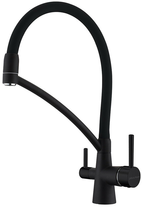 Смеситель для кухни с подключением к фильтру Paulmark Sigen SI213111-401TB