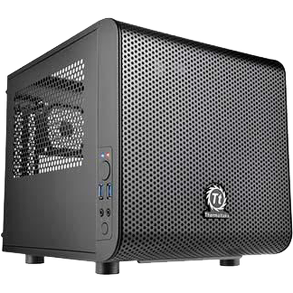  Thermaltake Core V1   ( CA-1B8-00S ) miniITX Black