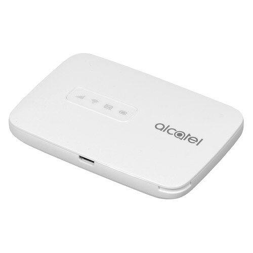 Модем Alcatel Link Zone MW40V 2G/3G/4G, внешний, белый [mw40v-2balru1]