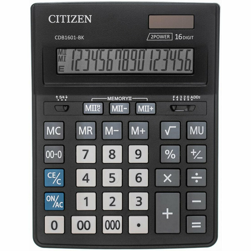 Калькулятор настольный Citizen Correct D-316 16-разрядный