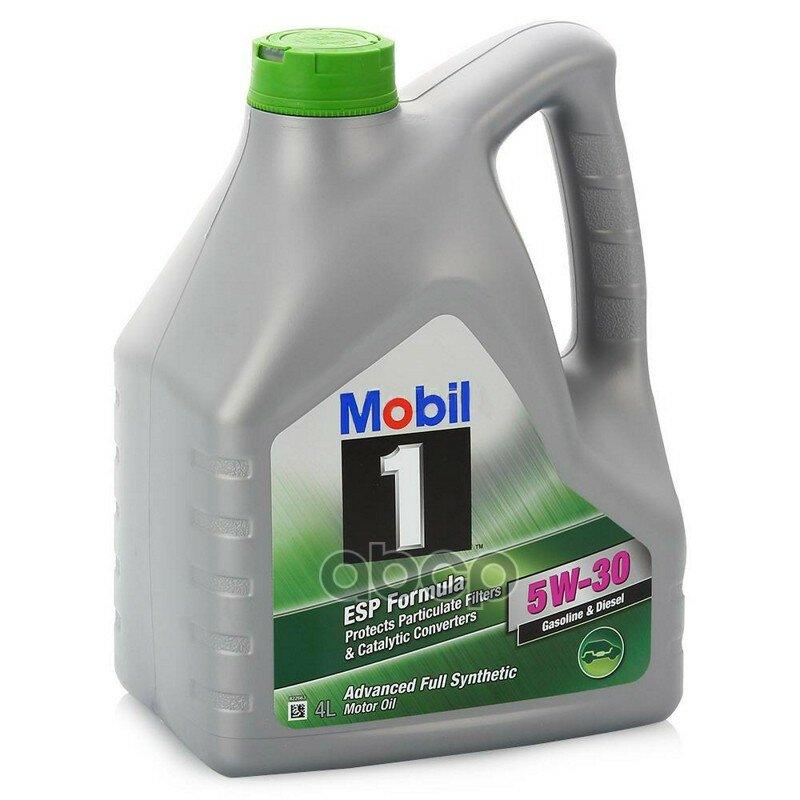 Mobil Mobil 1 Esp Formula Синтетическое Моторное Масло 5w-30 4л Api Sn,Sm,Cf, Асеа С2,С3, Bmw Longlife-04,