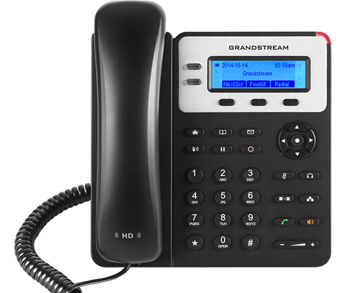 IP-телефон Grandstream GXP-1625 Поддержка PoE/линий 2шт.
