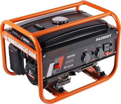 Бензиновый генератор Patriot GRS 3500E, 220/12 В, 2.8кВт [476102250]