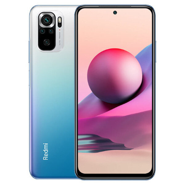 Смартфон Xiaomi Redmi Note 10S 6 128Gb NFC RU Ocean Blue