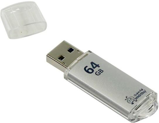 Smartbuy V-Cut 64GB USB 3.0 (серебристый)