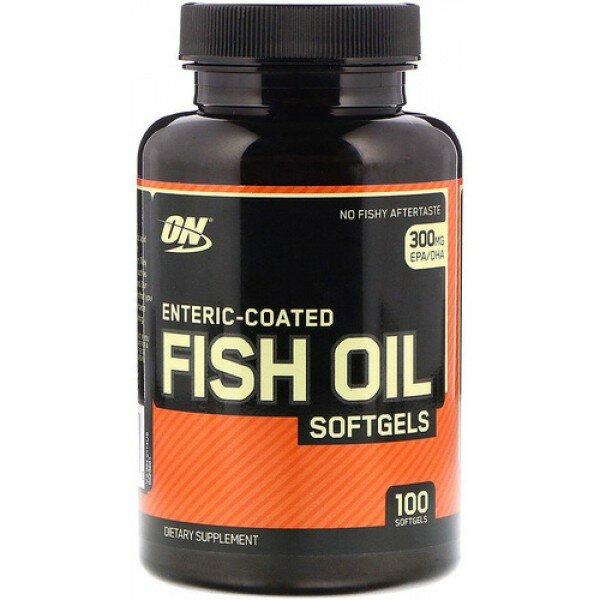 Optimum Nutrition Рыбий жир Optimum Nutrition Fish Oil Softgels, 100 капсул
