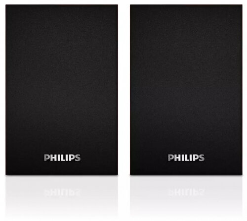 Колонки 2.0 PHILIPS Speaker SPA20 3Вт (1,5 Вт x 2), Black