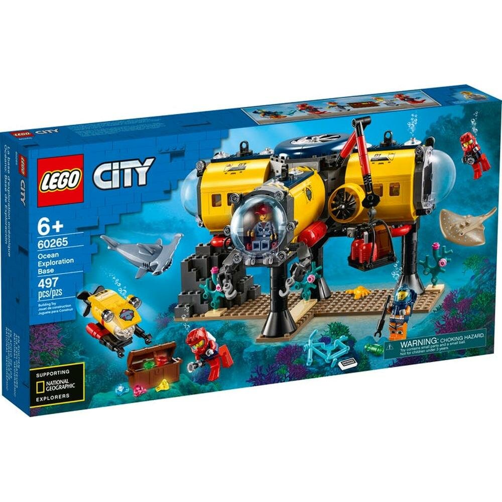 LEGO City "Океан: исследовательская база" 60265