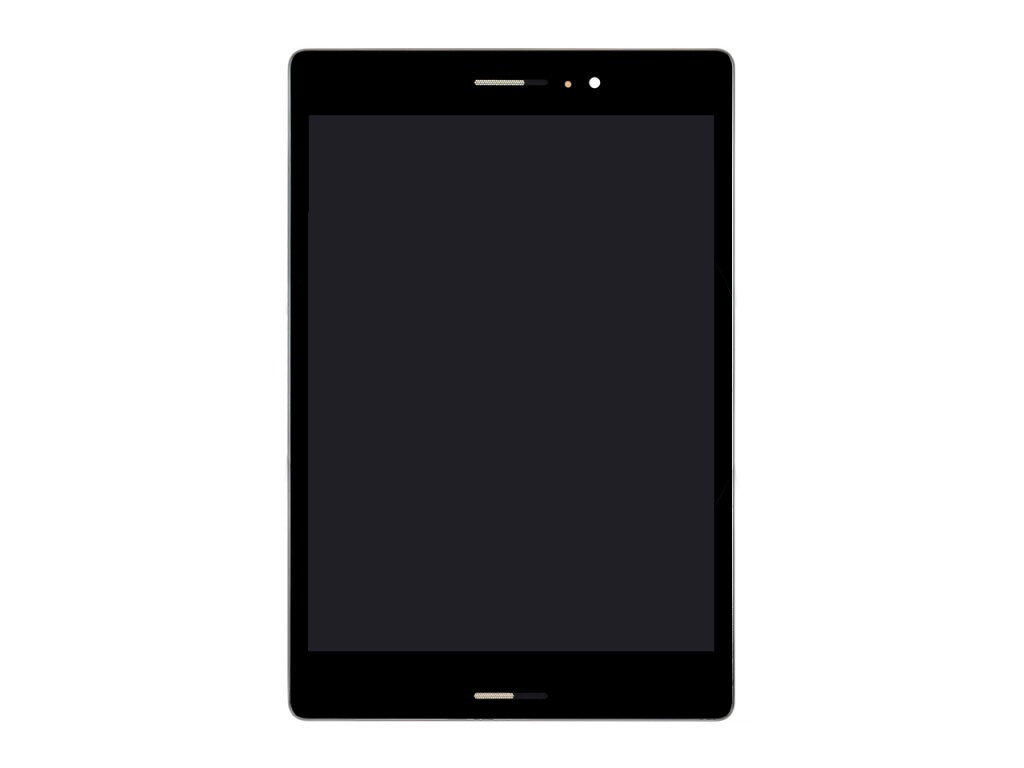 Дисплей (экран) в сборе с тачскрином для Asus Zenpad S 8.0 (Z580CA) с рамкой черный / 2048x1536 (QXGA)