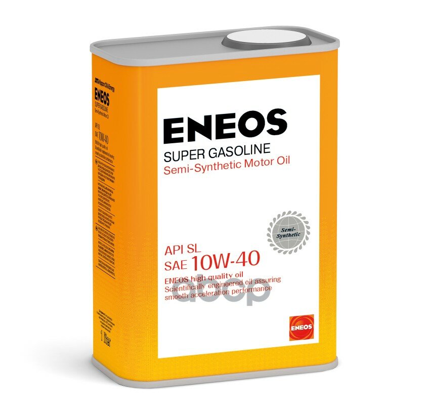 ENEOS Масло Моторное Eneos Super Gasoline Sl 10w-40 Полусинтетическое 0,94 Л Oil1354