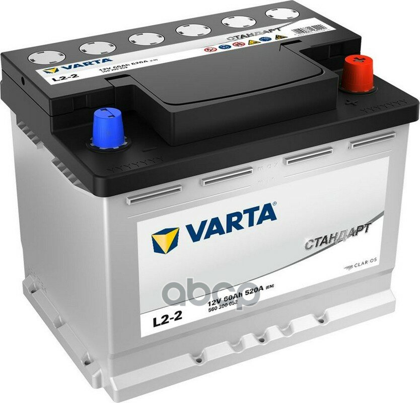   Varta  [12v 60ah 520a] Varta . 560300052