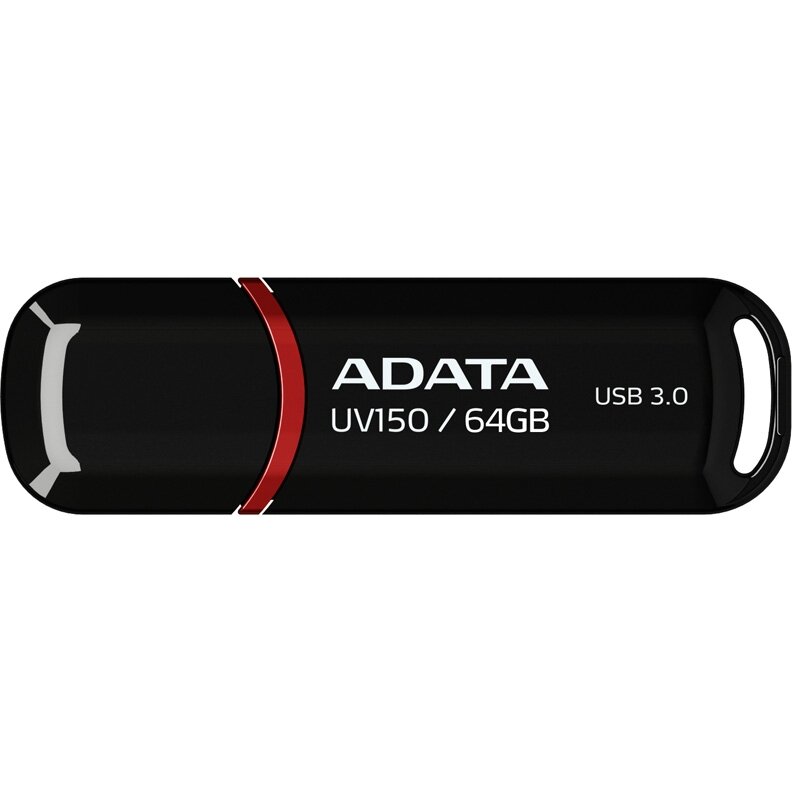 USB флешка ADATA UV150 64Gb black USB 3.0