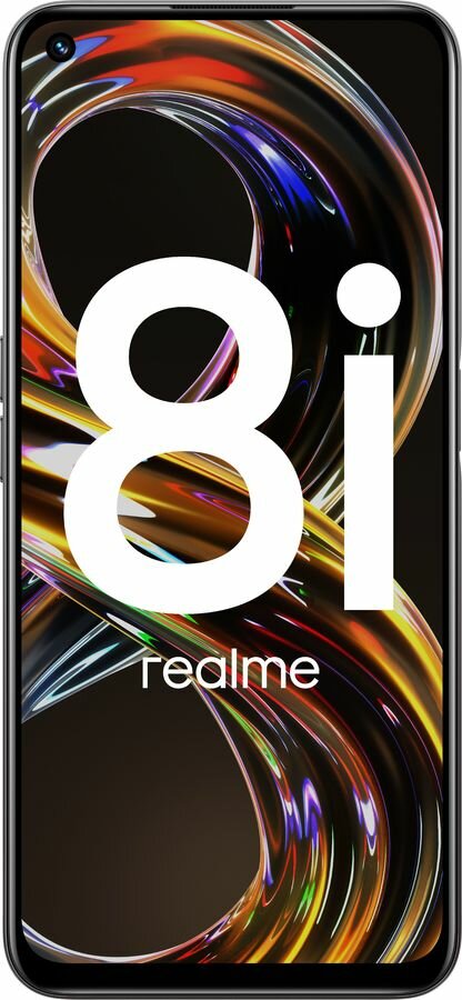 Смартфон REALME 8i 4/128Gb, черный