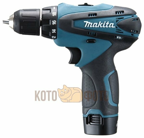 Дрель-шуруповерт аккумуляторная Makita DF330DWE