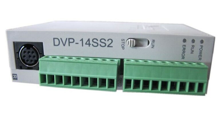 Программируемый логический контроллер Delta DVP14SS211R (24 V DC, 8DI, 6DO, relay, SLIM)