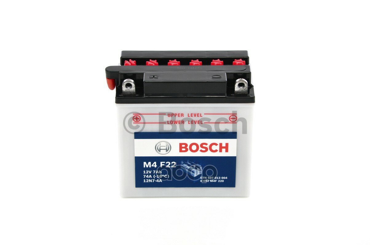 Аккумуляторная Батарея M4 [12v 7ah 74a B00] Bosch0092M4F220