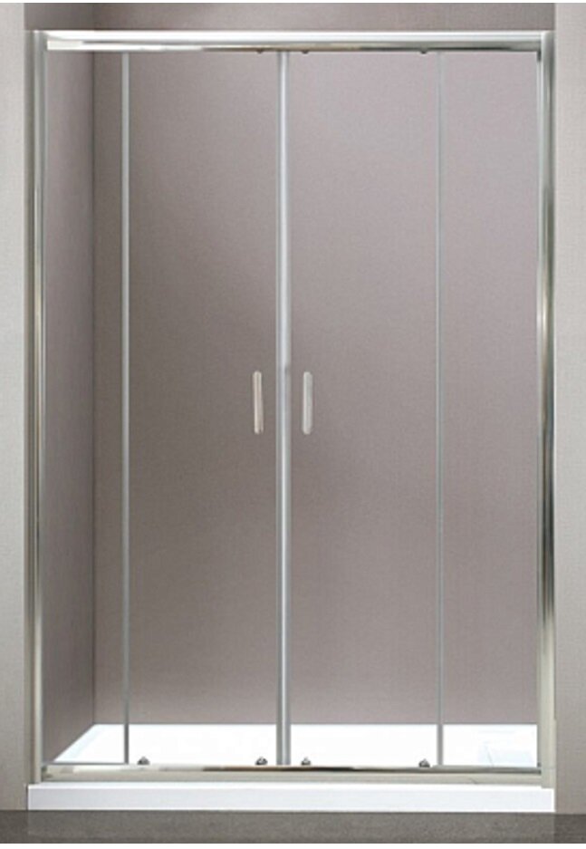Душевая дверь BelBagno Uno UNO-195-BF-2-180-C-Cr 180x195 см, стекло прозрачное/профиль хром