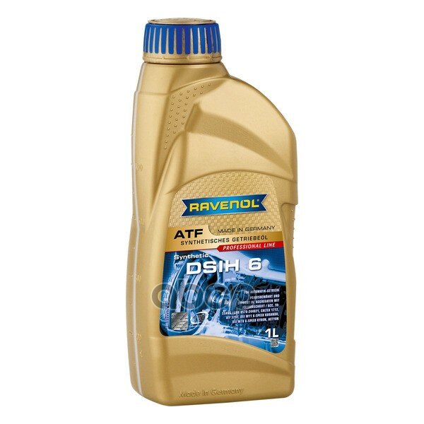 Трансмиссионное Масло Atf Dsih 6 ( 1Л) (Второй Номер 4014835803770) Ravenol арт. 1211133-001-01-999