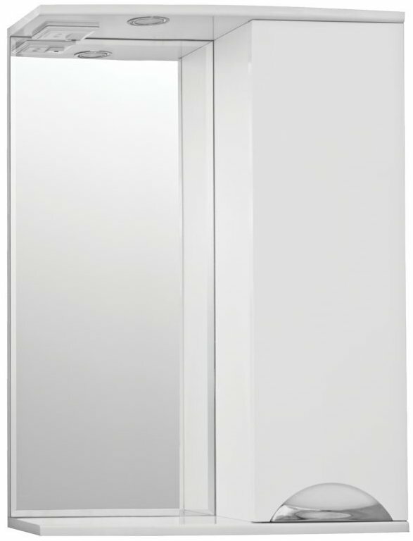 Зеркало-шкаф Style Line Жасмин 60/С ЛС-00000040 белый