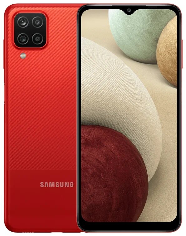 Смартфон Samsung Galaxy A12 (SM-A127) 3/32 ГБ RU, красный