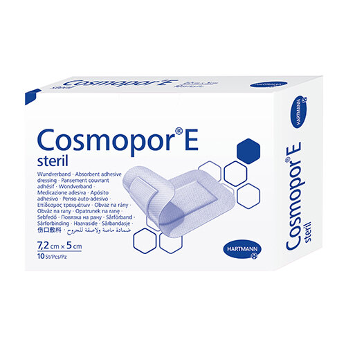 Повязка Cosmopor Е/Космопор Е 7,2 х 5 см, 10 шт