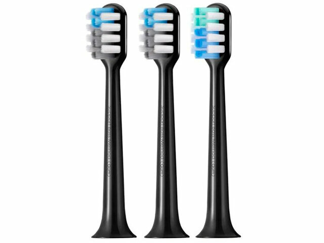 Насадка для зубной щетки Xiaomi Sonic Electric Toothbrush BY-V12 3шт Black-Gold EB02BK060300