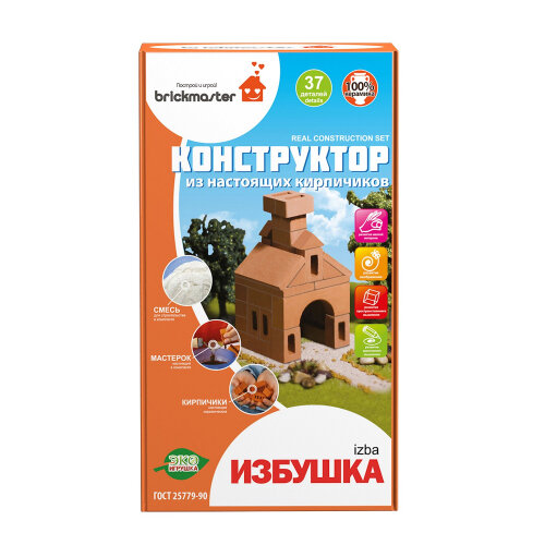 Конструктор BRICKMASTER 601 Избушка 37 деталей