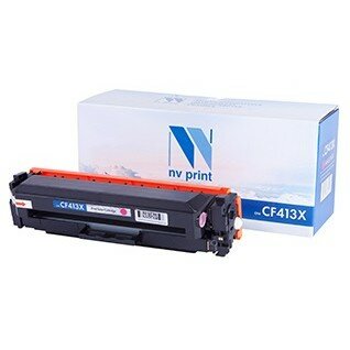 NV Print CF413X Картридж для HP Laser Jet Pro M377dw M452nw M452dn M477fdn M477fdw M477fnw, Magenta, 5000 к