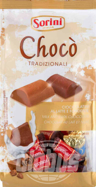 Конфеты шоколадные Sorini Choco ассорти, 150 г