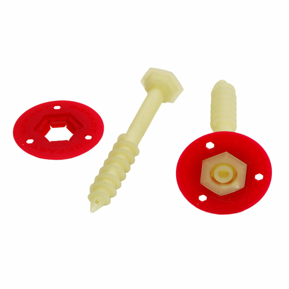 фото Анкер шуруп ГБ(для газобетона)12/18х170 Befast с рондолью