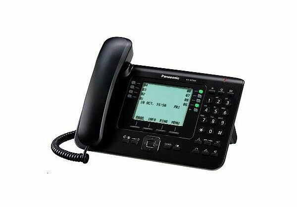 VoIP-телефон Panasonic KX-NT560RU-B (черный)