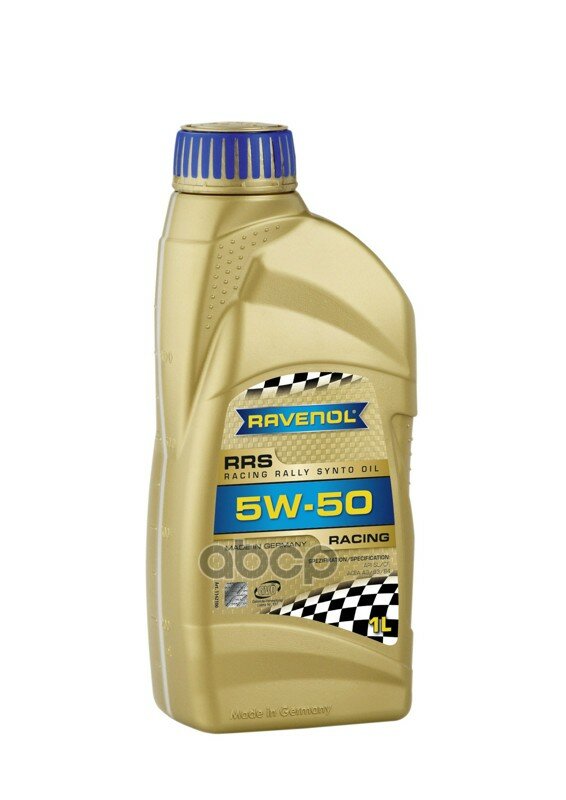 Ravenol^4014835726918 Масло Моторное Ravenol Racing Rally Synto Sae5w50 ( 1л) New Ravenol арт. 4014835726918