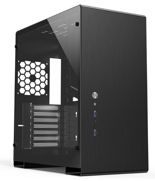 Корпус JONSBO U5 Black, без БП, ATX, черный