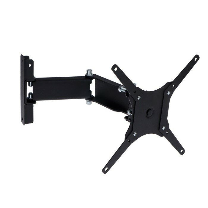 фото Кронштейн "РЭМО" К551, для ТВ, наклонно-поворотный, 13-43", чёрный