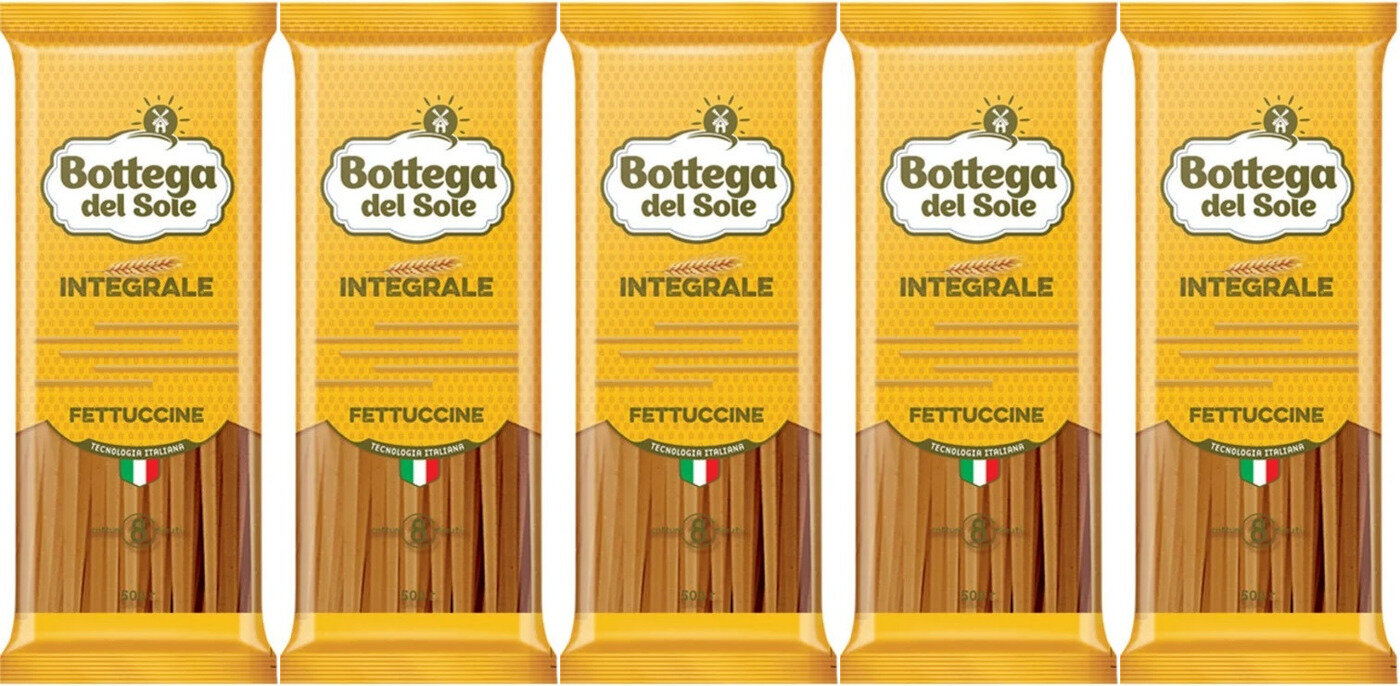 Макаронные изделия Bogetta del Sole Integrale Фетучини ,5 шт по 500 г