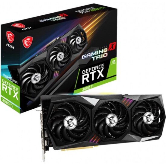 Видеокарта MSI GeForce RTX 3080 Ti GAMING X TRIO 12G