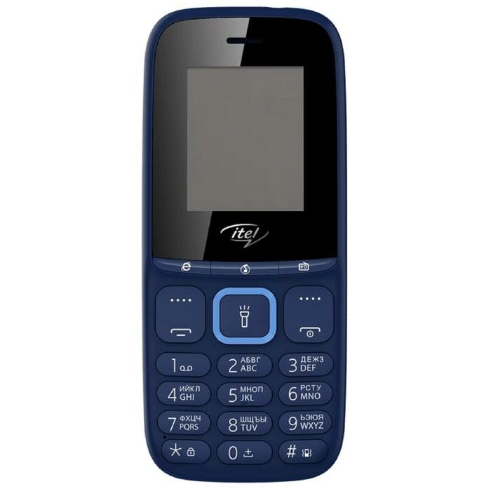 Сотовый телефон ITEL IT2173, 1.77", 2 sim, 1000 мАч, темно-синий